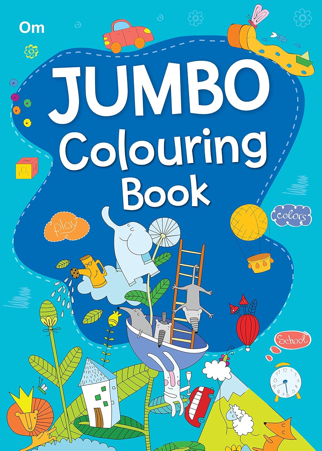 Jumbo Colouring Book for Kids