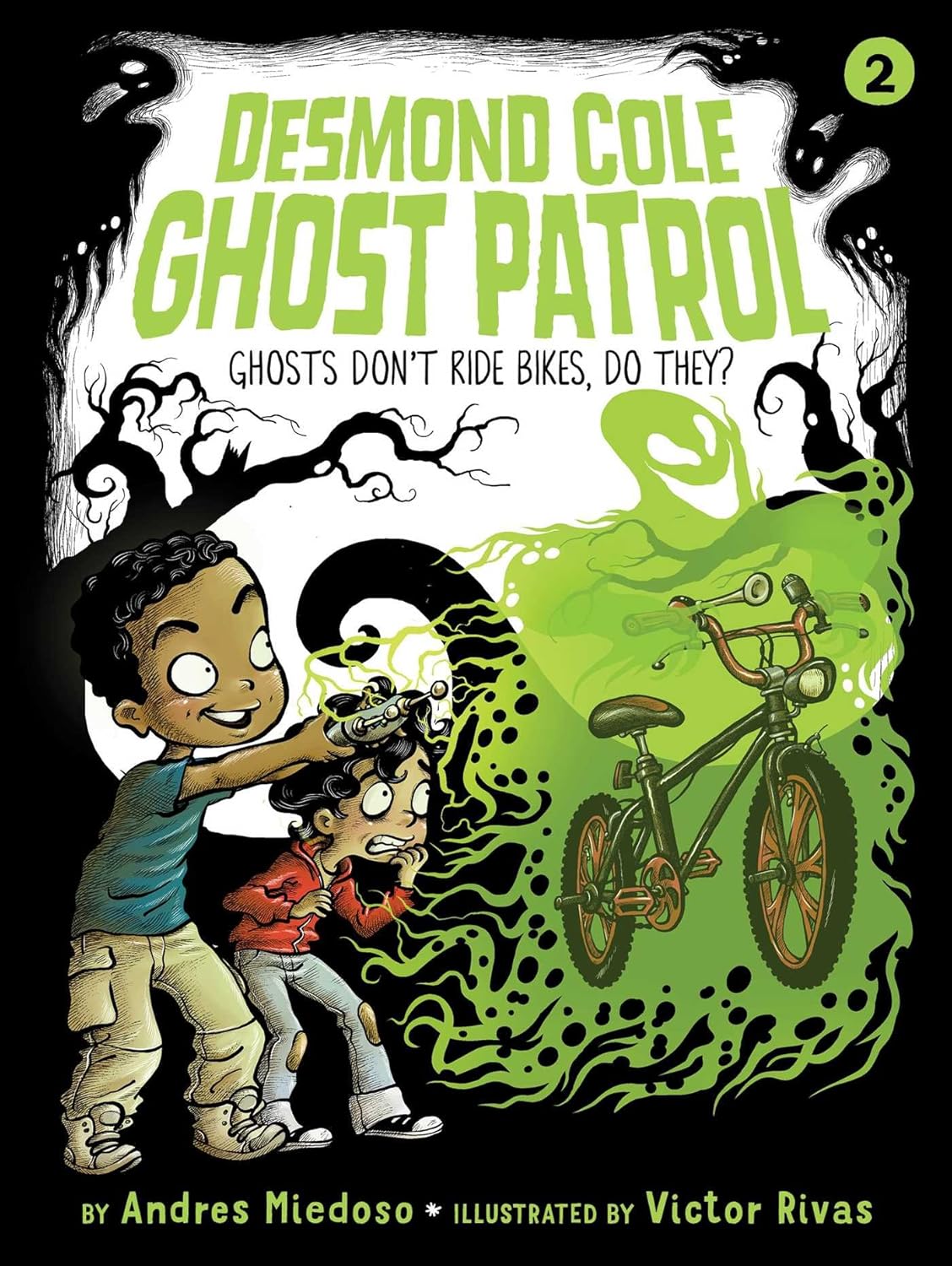 Ghosts don't ride bikes, do they?