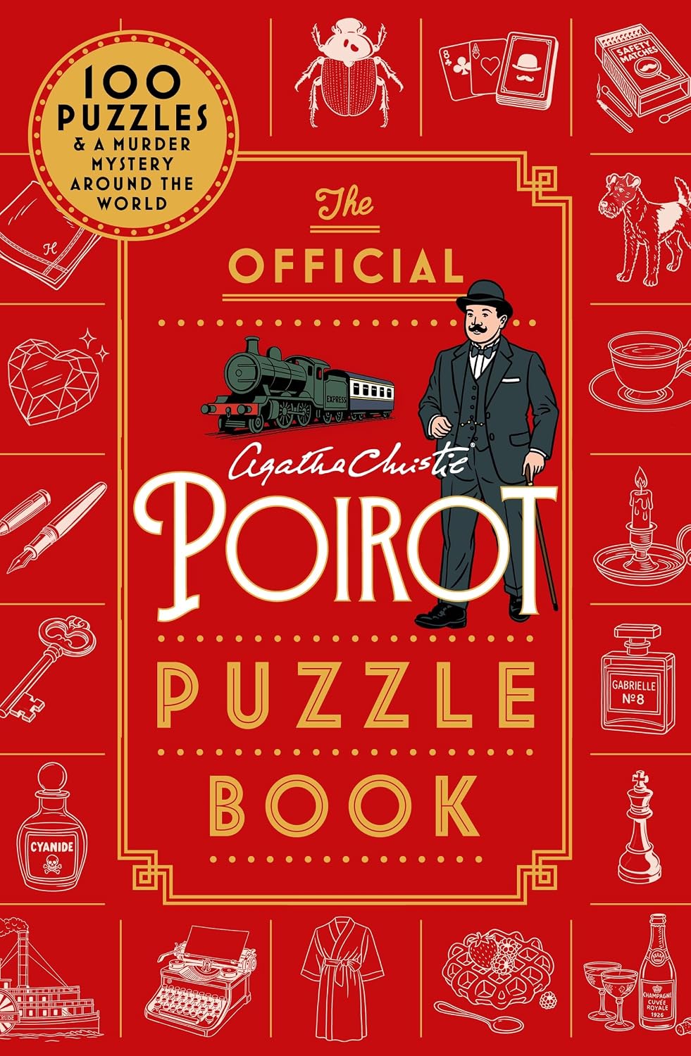 Official Poirot Puzzle Book: Put Your Little Grey Cells to the Ultimate Test This Christmas