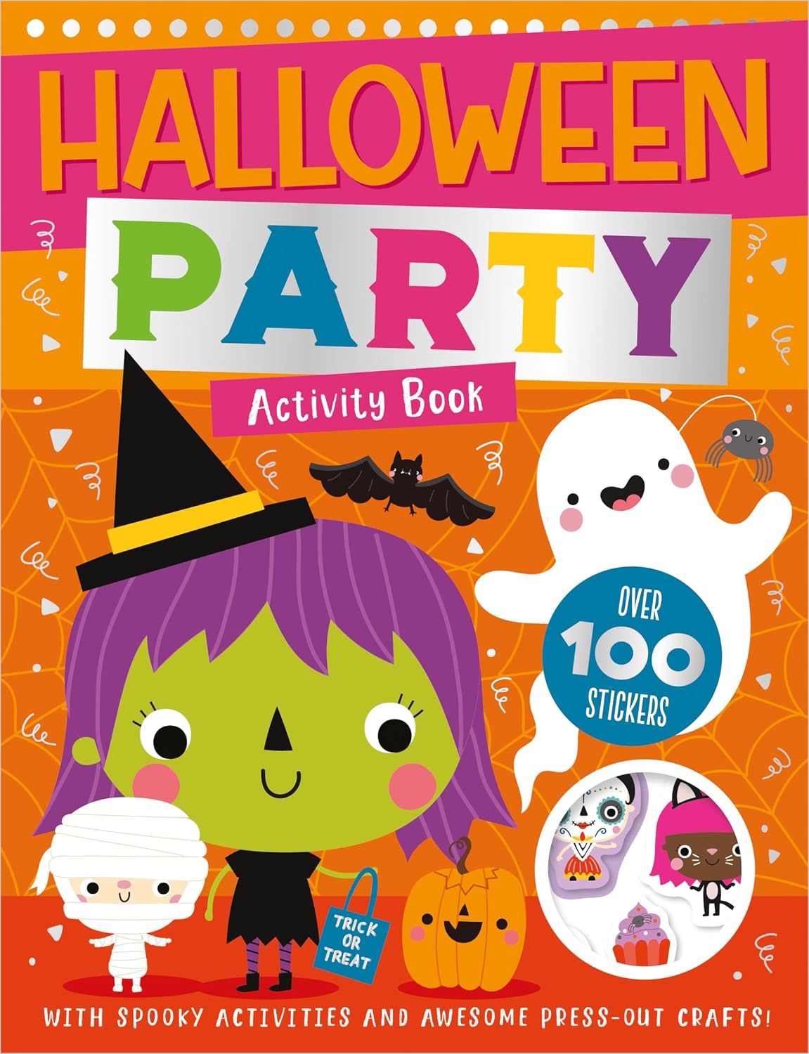 Sticker Activity Books Halloween Party Activity Book