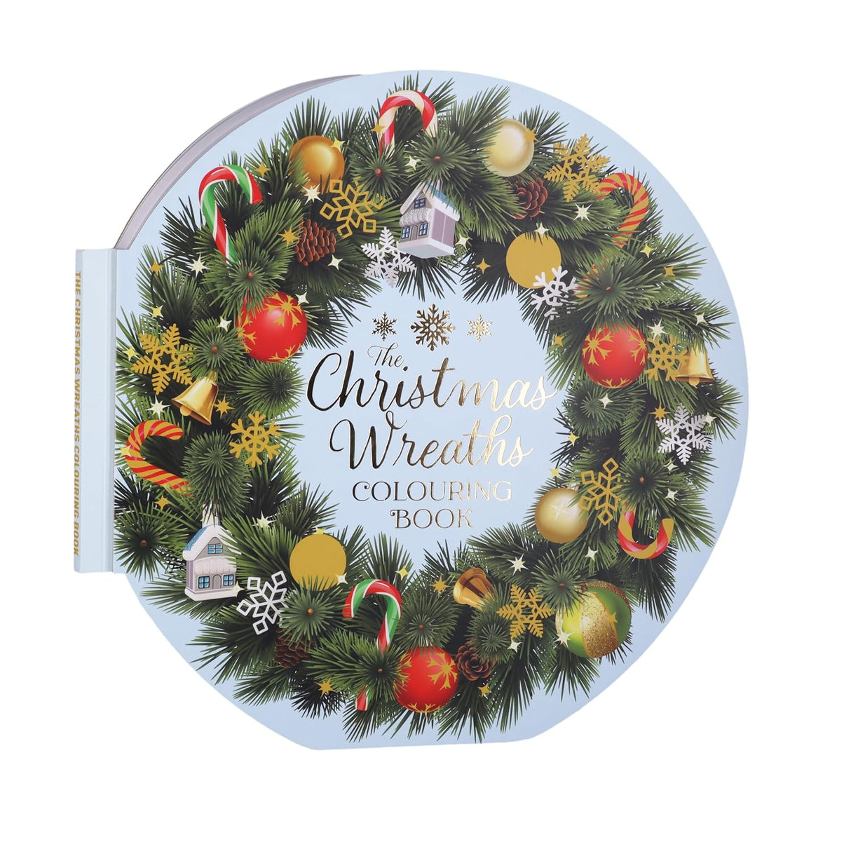 The Christmas Wreaths Colouring Book
