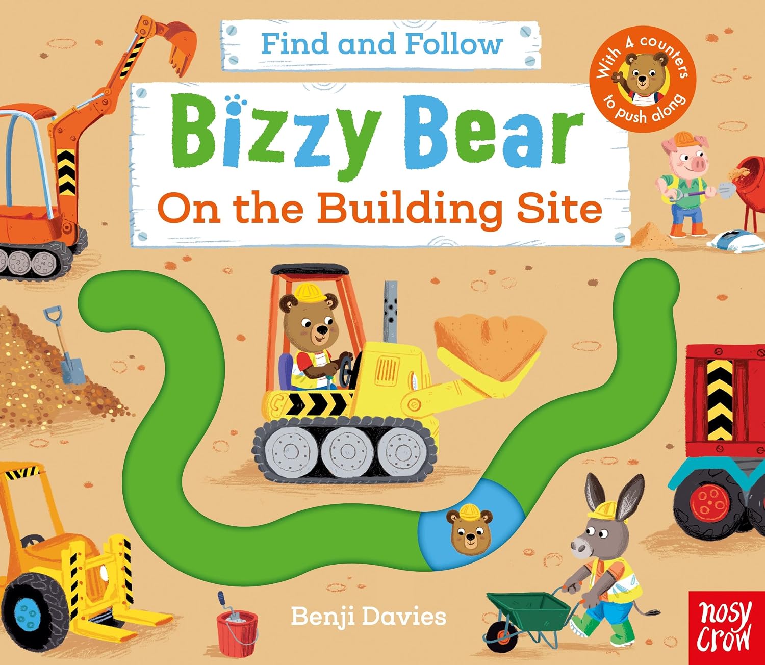 Bizzy Bear: Find and Follow on the Building Site