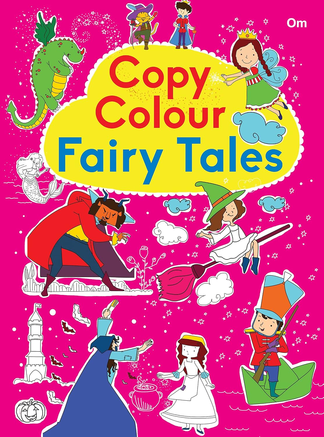 Colouring Book : Copy Colour Fairy Tales (colouring Book for Kids)