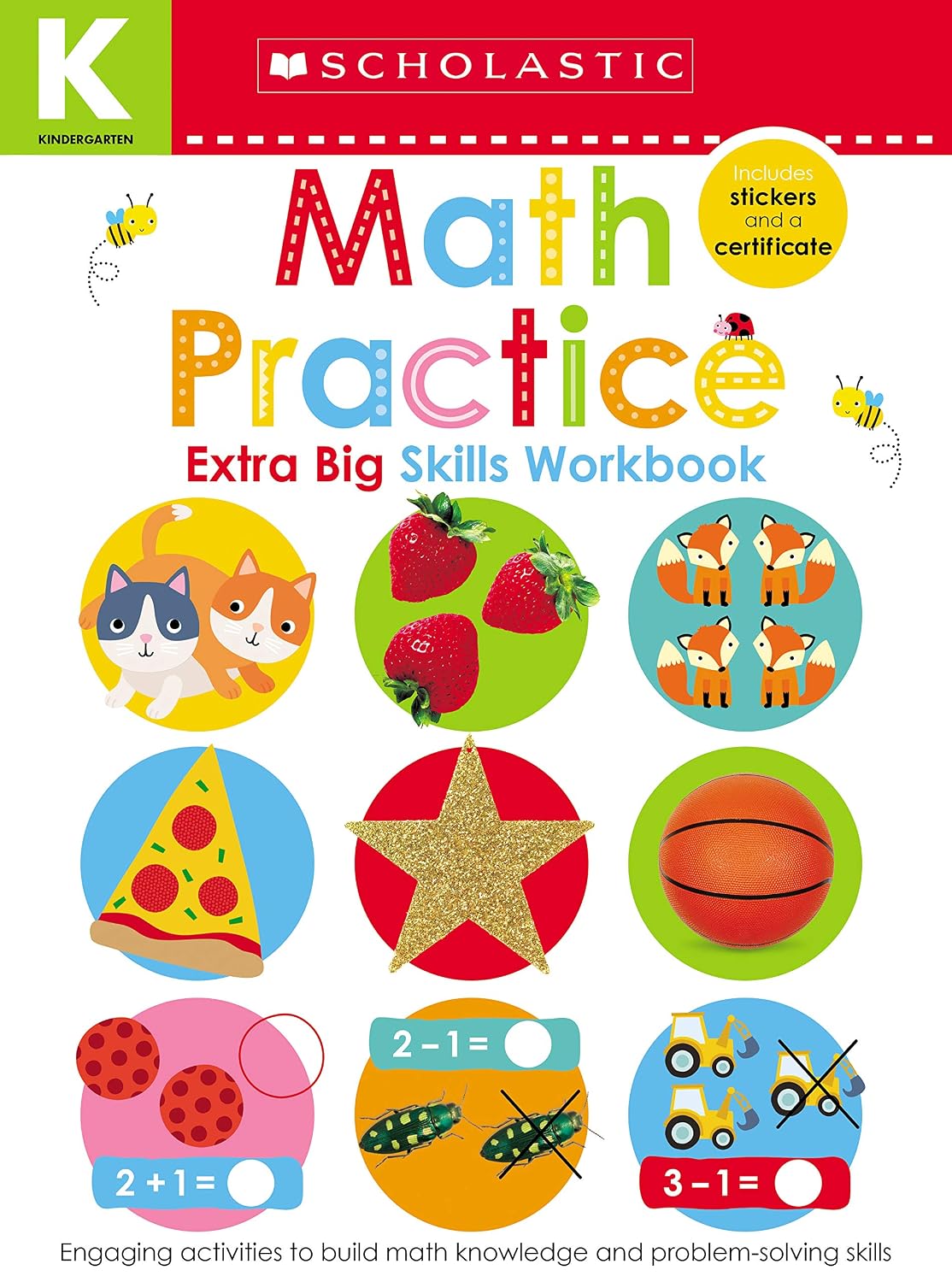 Math Practice Kindergarten Workbook: Scholastic Early Learners (extra Big Skills Workbook)