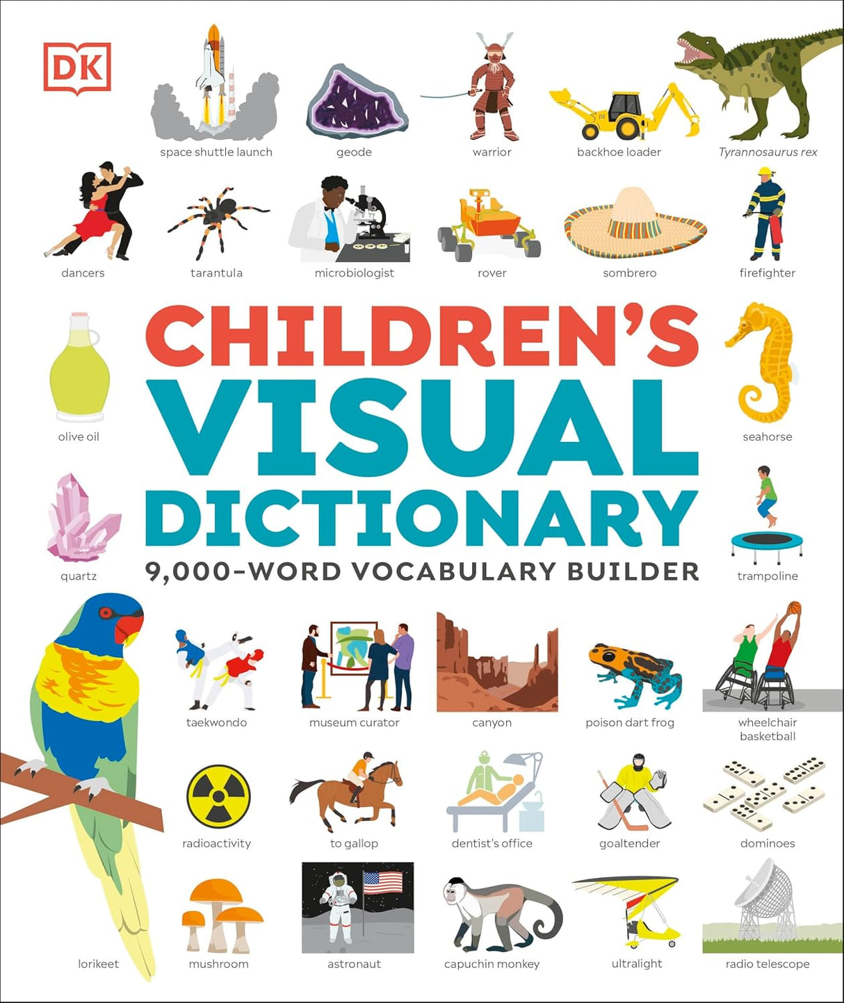 Children Visual Dictionary: 9,000-word Illustrated Vocabulary Builder for Kids Ages 7+