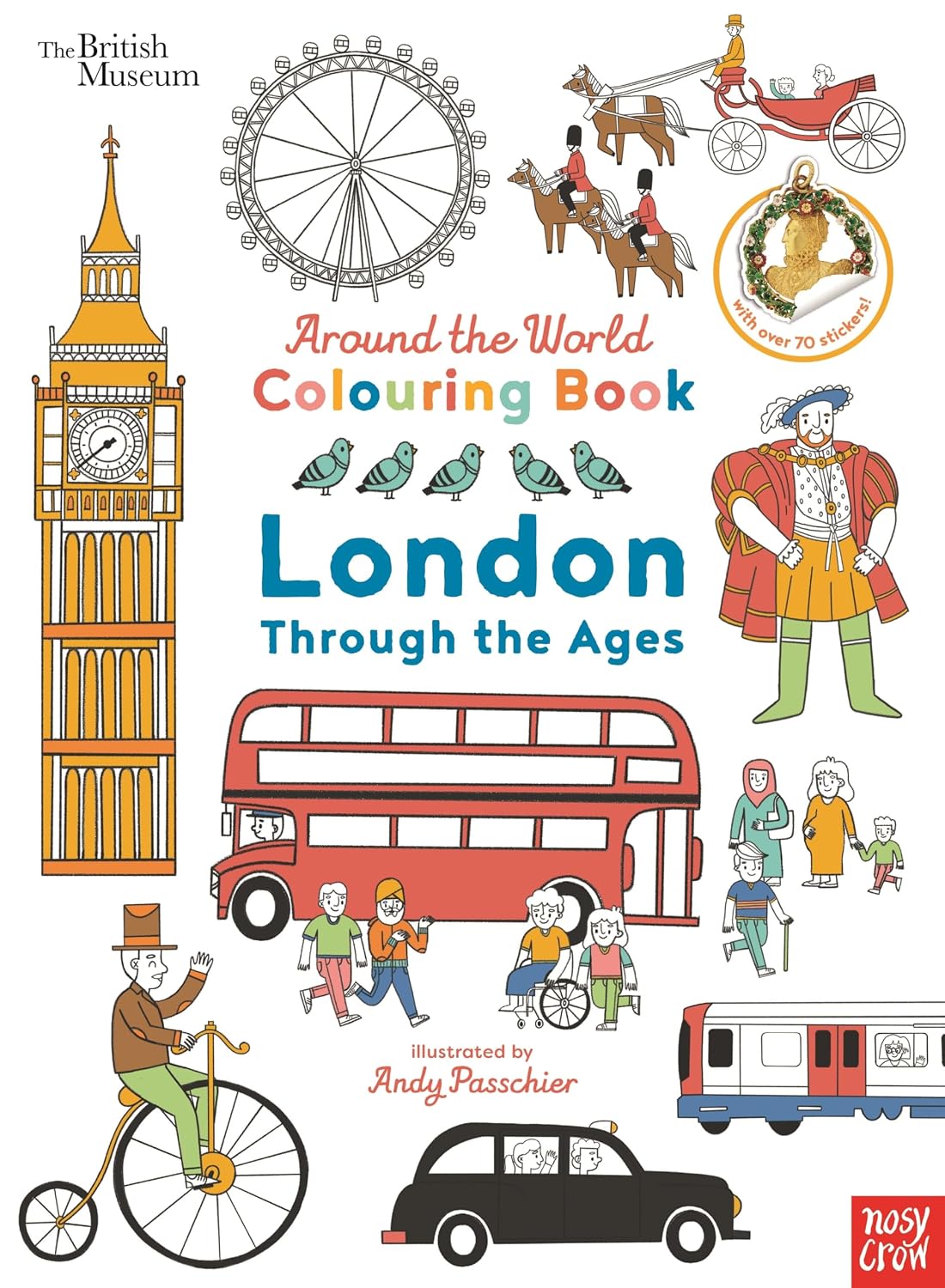 British Museum: Around the World Colouring