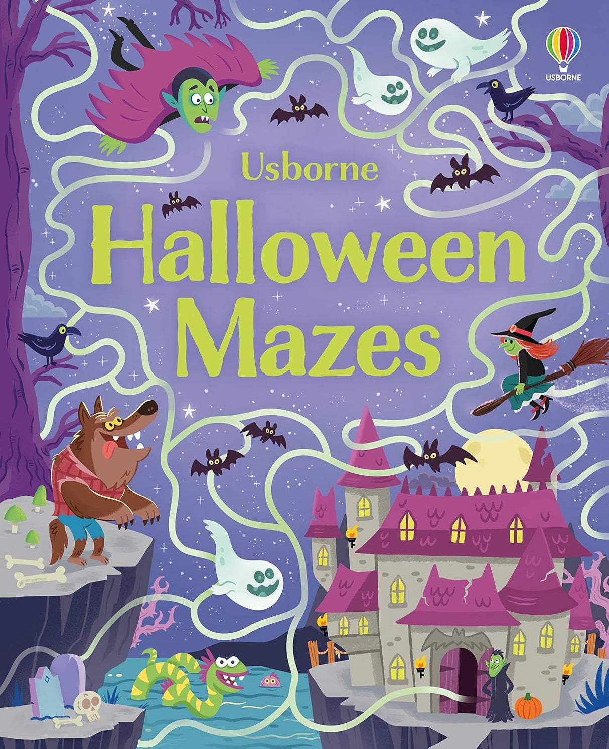HEALTH MANAGEMENT Halloween Mazes Book, 1 EA