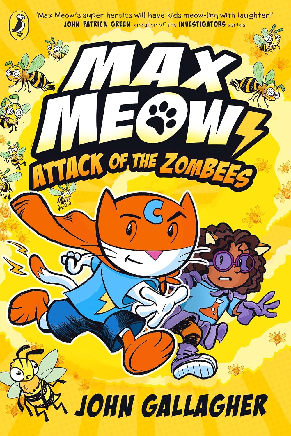 Max Meow Book 5: Attack of the Zombees: a Graphic Novel