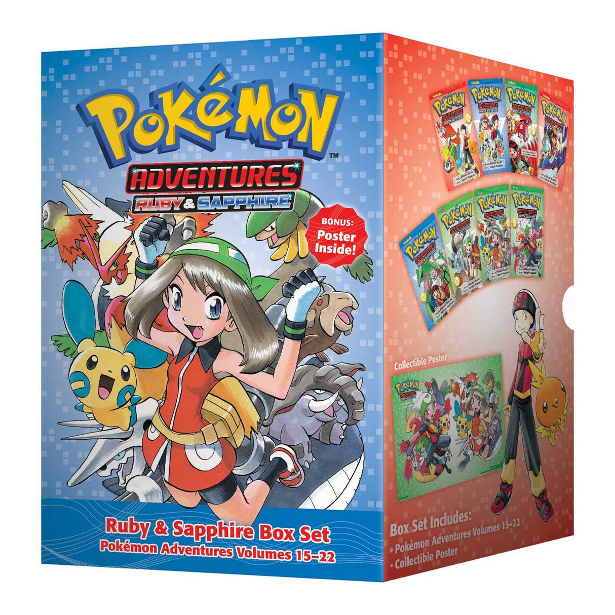 Pokemon Adventures: Ruby & Sapphire Box Set: Vol 15-22