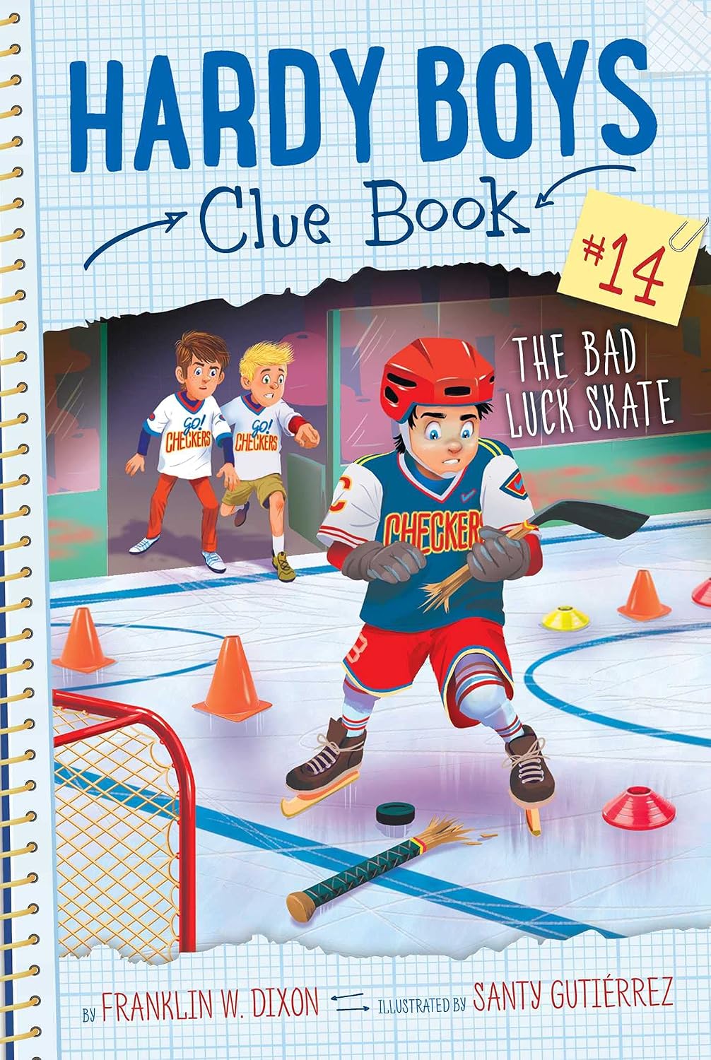 The Bad Luck Skate (volume 14) (hardy Boys Clue Book)
