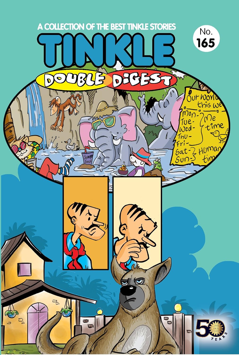 Tinkle Double Digest No. 165 [paperback] Rajani