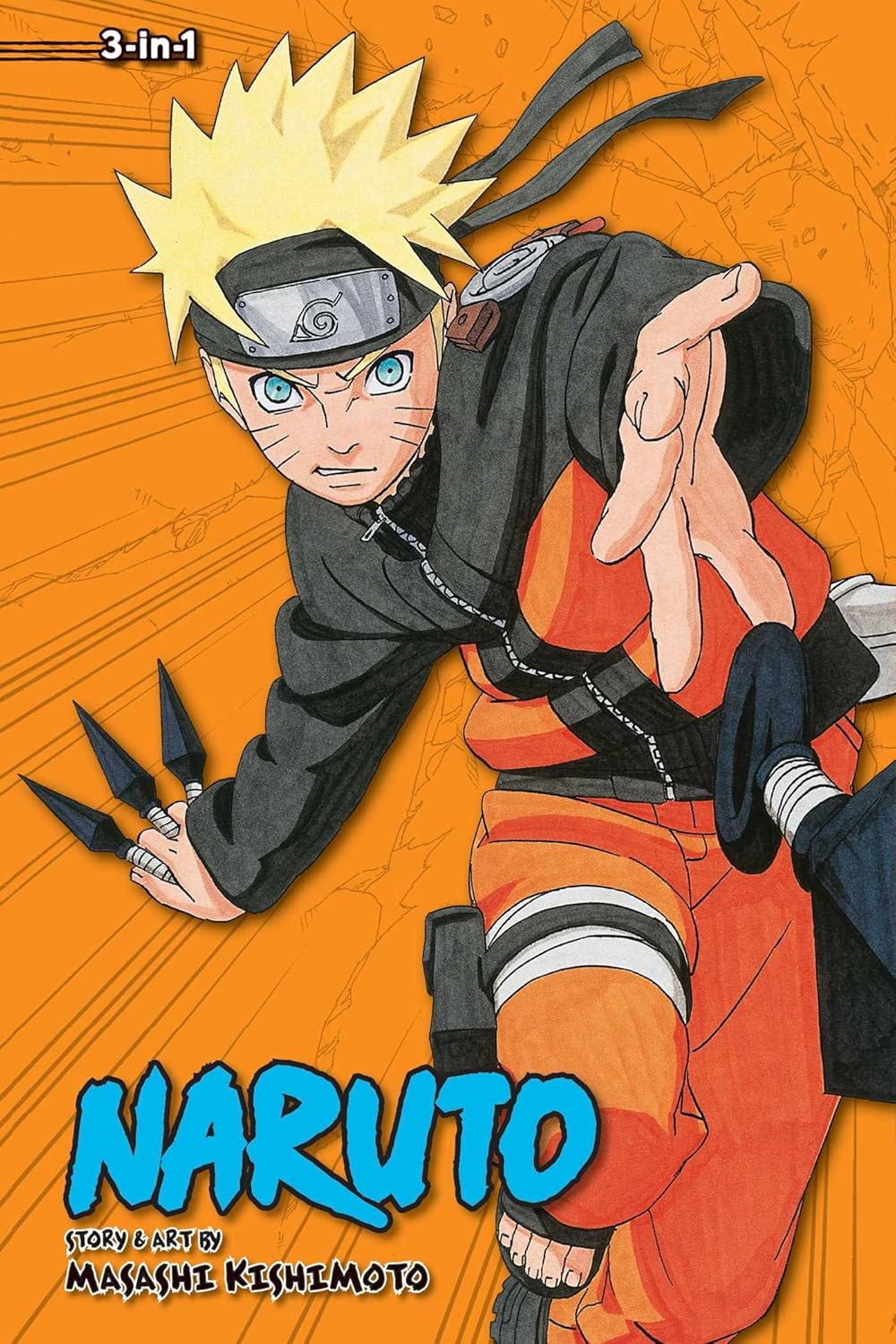 Naruto: 3-in-1 Edition, Vol. 10