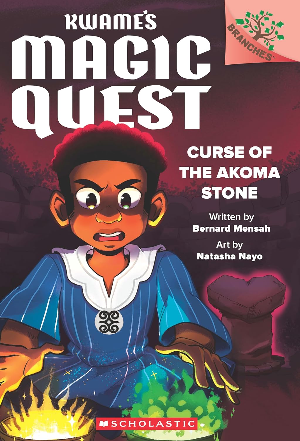 Kwame's Magic Quest #04: Curse of the Akoma Stone