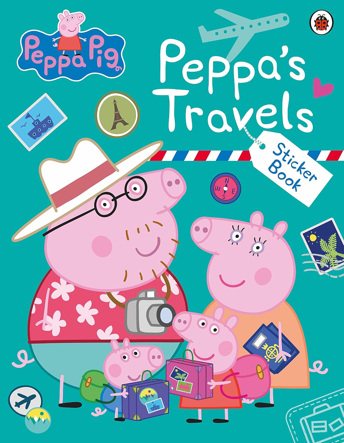 Peppa Pig : Travel: Sticker Scenes Book