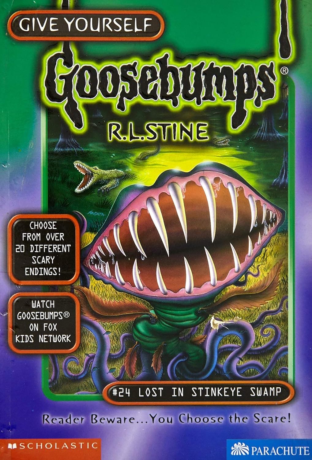 Give Yourself Goosebumps #24: Lost in the Stinkeys Swamp