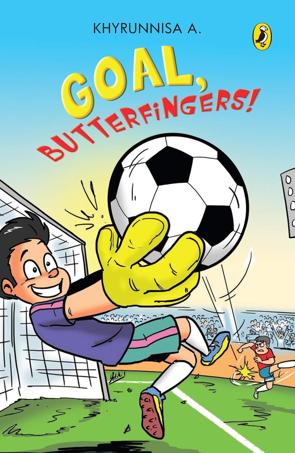 Goal, Butterfingers!