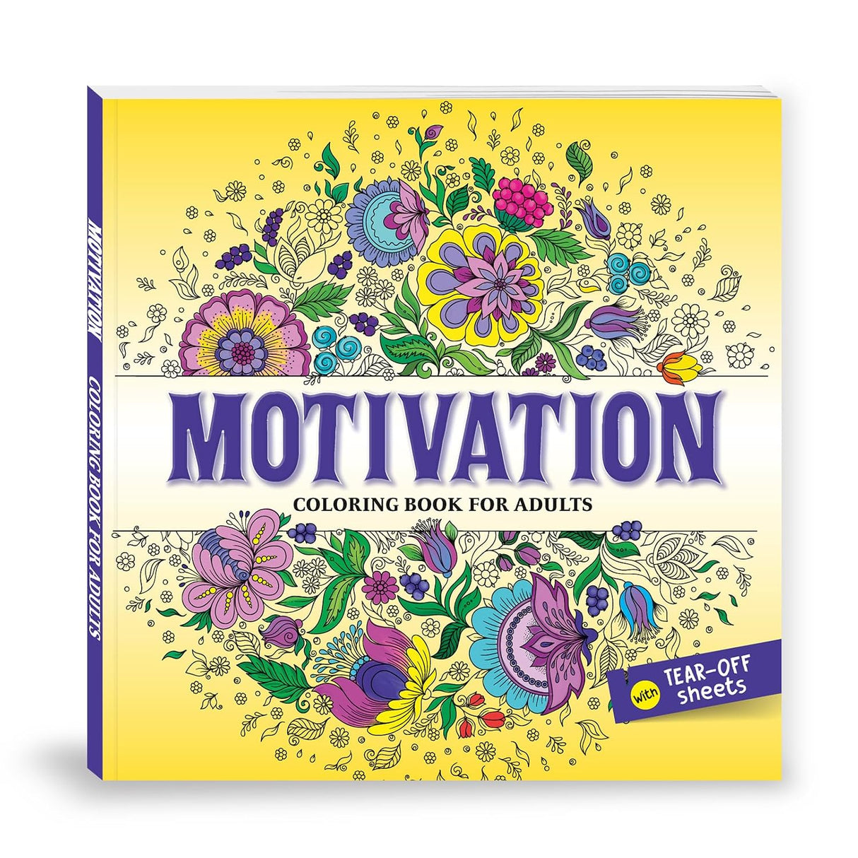 Motivational Quotes Colouring Book