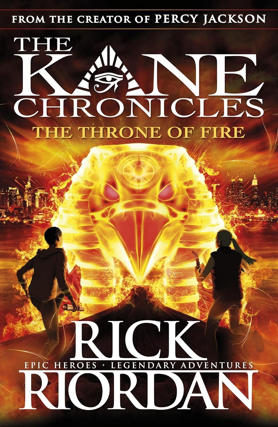 The Throne of Fire (the Kane Chronicles Book 2)