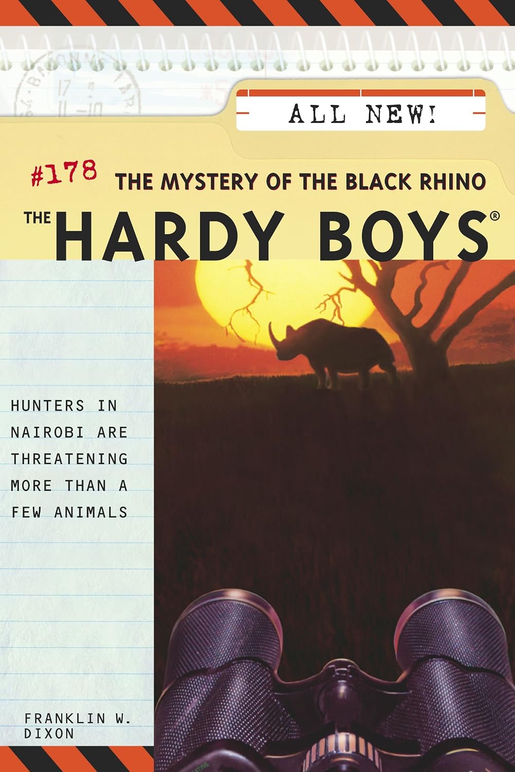 The Mystery of the Black Rhino: Hardy Boys #178