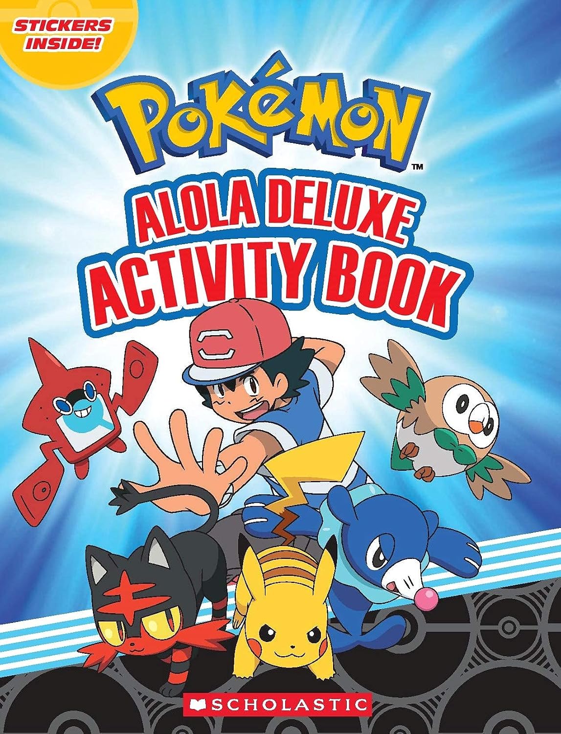 Pokemon: Alola Deluxe Activity Book