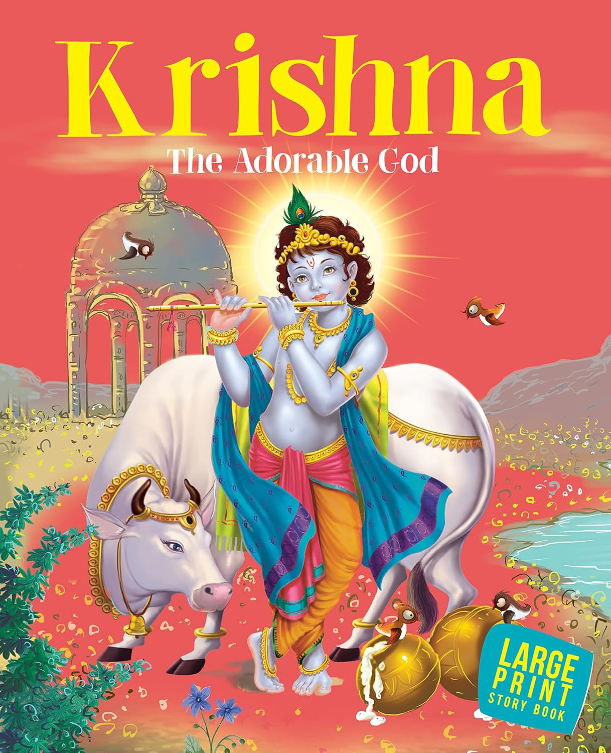 Krishna: Indian Mythology Illustrated Storybook for Children
