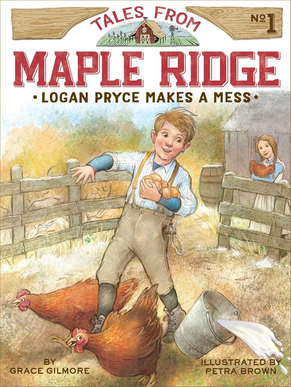 Logan Pryce makes a mess
