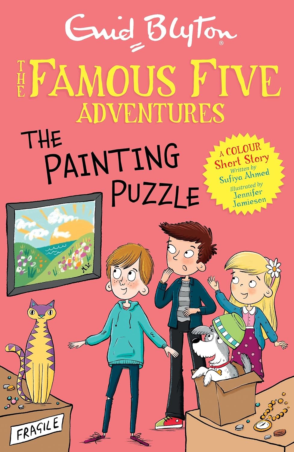 Famous Five Colour Short Stories: the Painting Puzzle: Book 17 (famous Five: Short Stories)