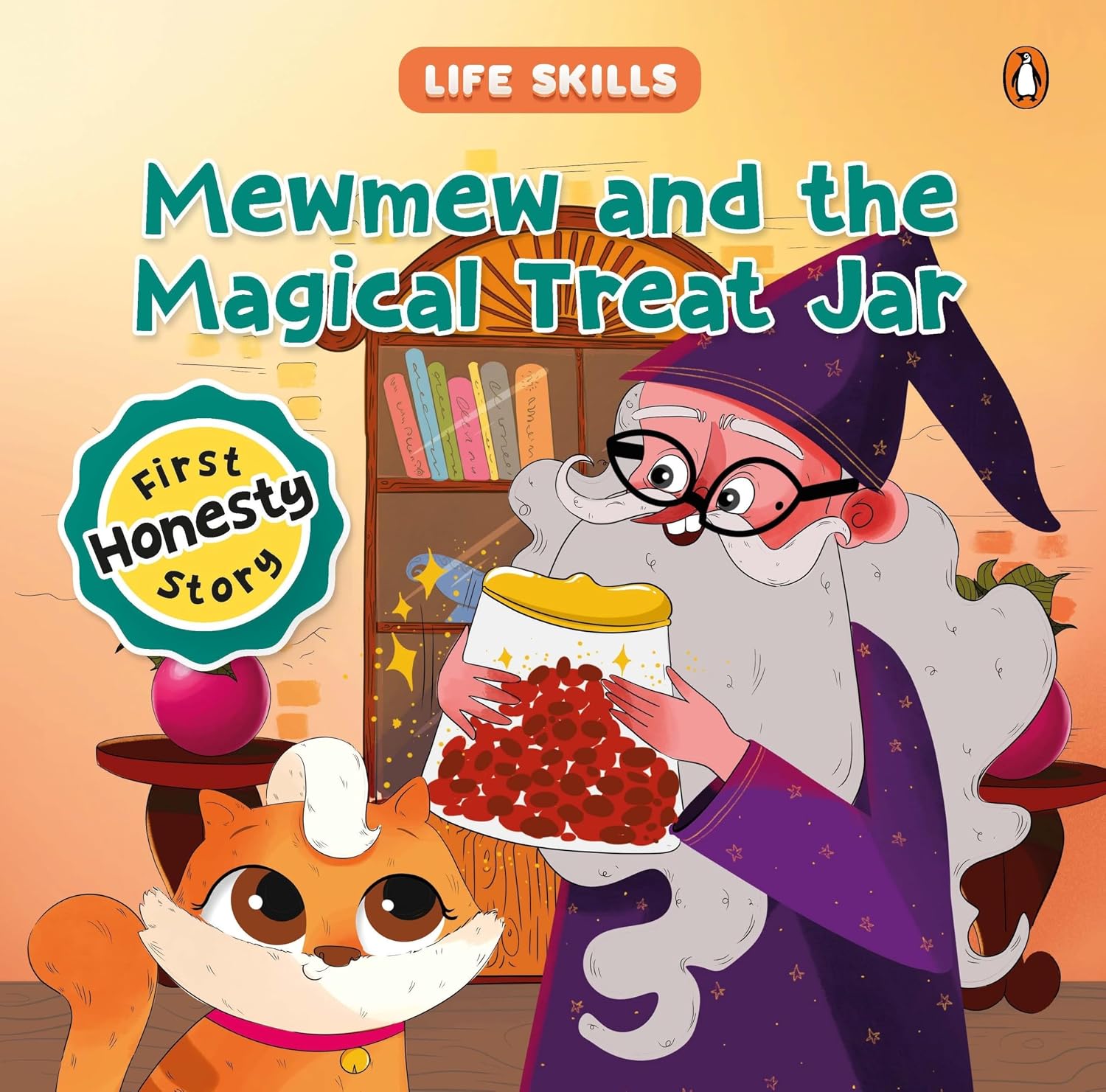 Life Skills Series-mewmew and the Magical Treat Jar: Honesty and Positive Lessons