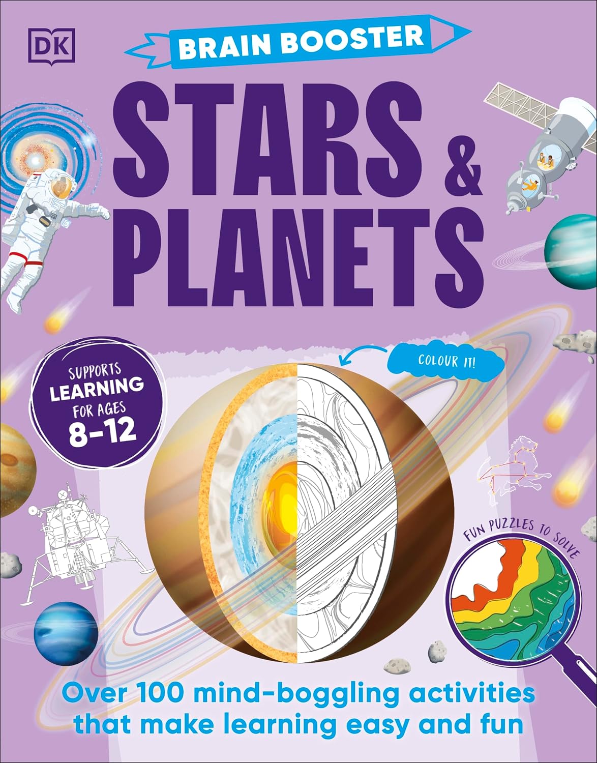 Brain Booster Stars and Planets: Over 100 Mind-boggling Activities That Make Learning Easy and Fun