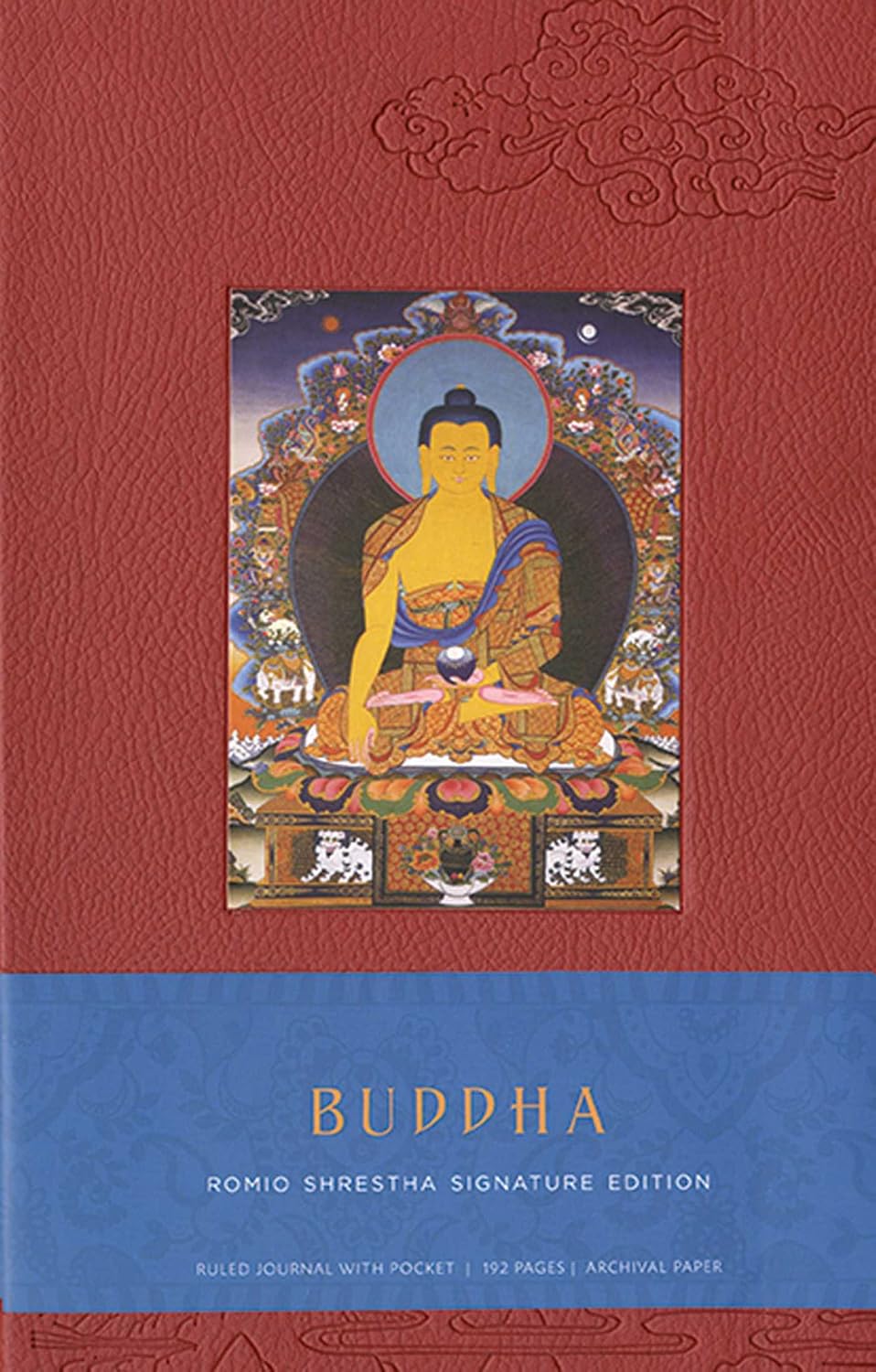 Buddha Hardcover Blank Journal: Romio Shrestha Signature Edition