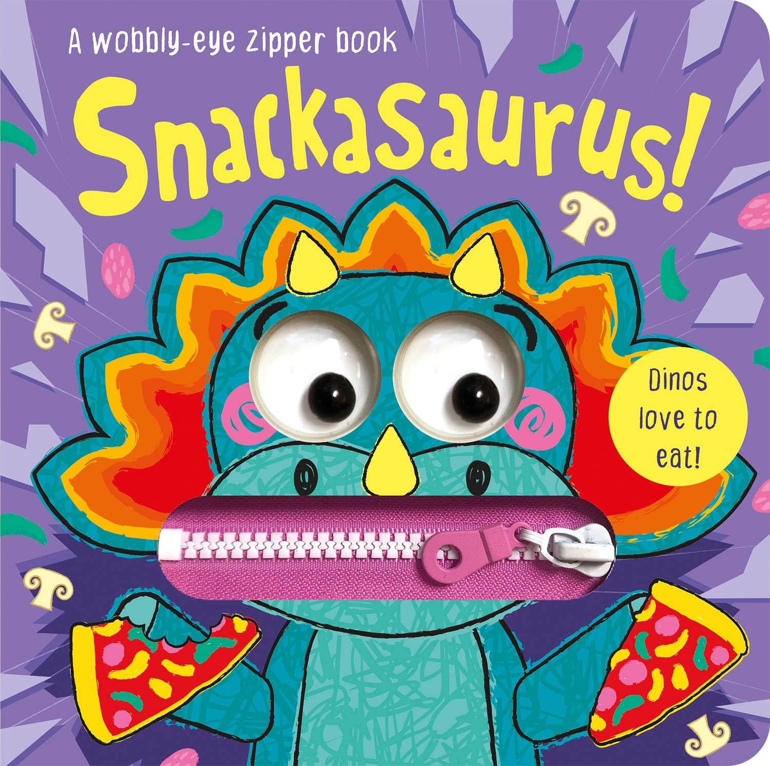 Wobbly Eye Zipper Snackasaurus
