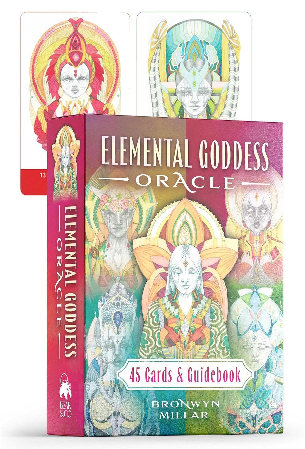 Elemental Goddess Oracle: 45 Cards & Guidebook