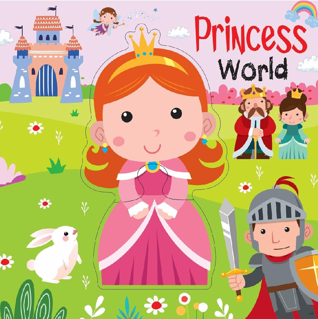 Princess World Puzzle Board Book