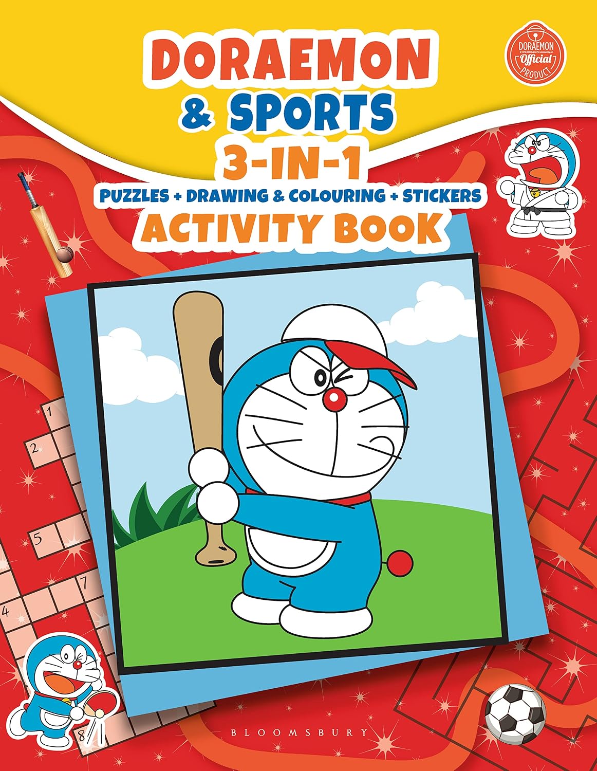 Doraemon & Sports Activity Book