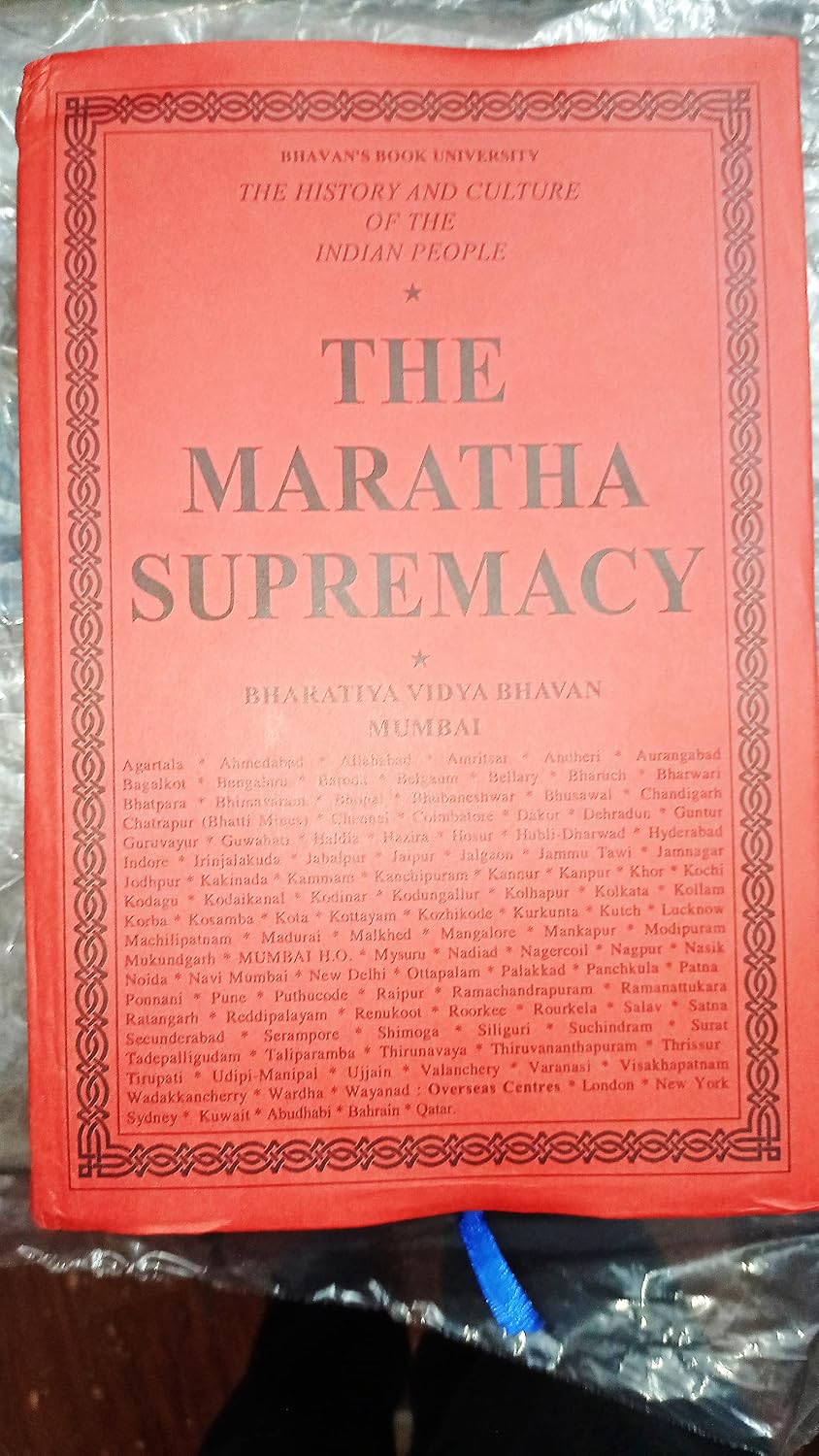 The Maratha Supremacy Vol. VIII