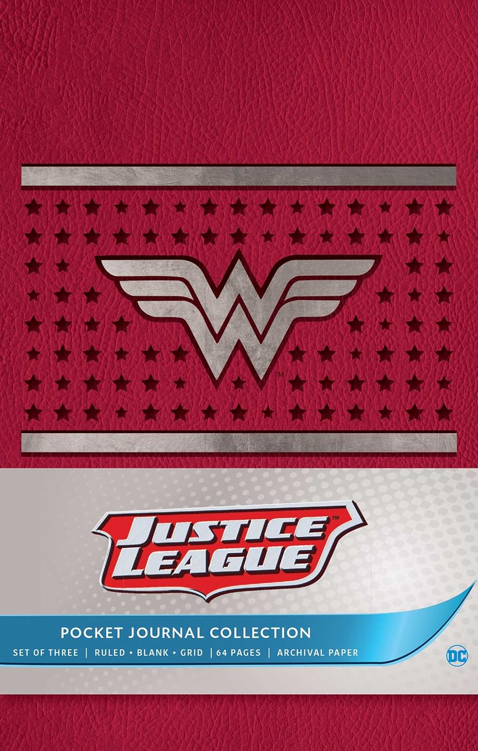 Dc Comics: Justice League Pocket Journal Collection (set of 3)