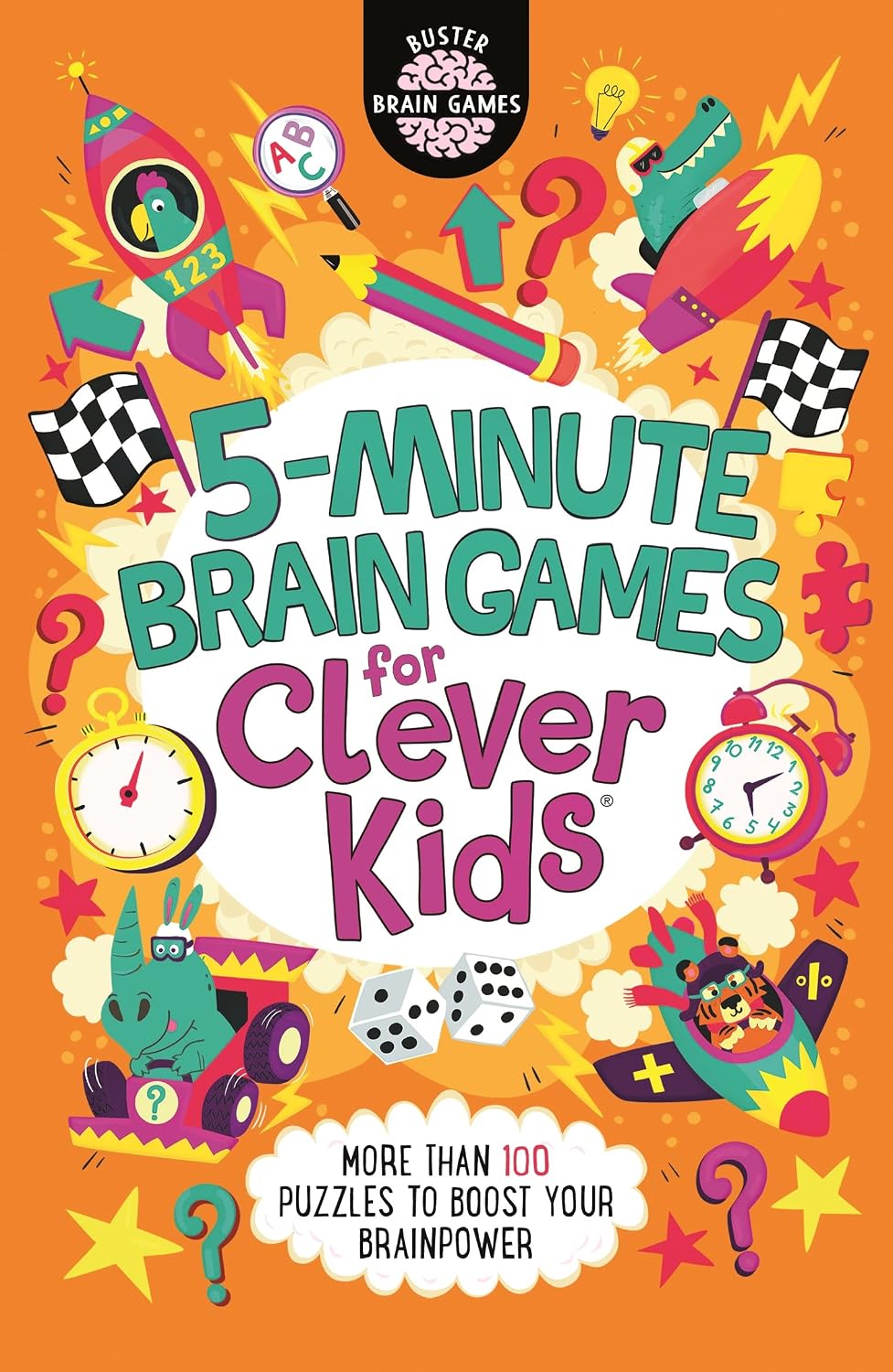 5-Minute Brain Games for Clever Kids®