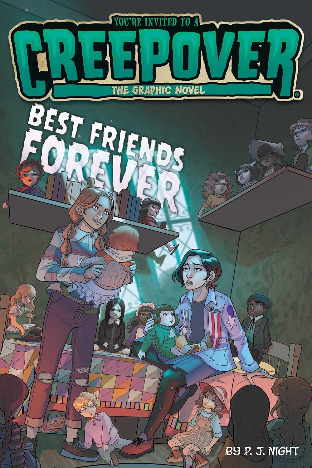 Best Friends Forever You're Invited to a Creepover Graphic Novel#6