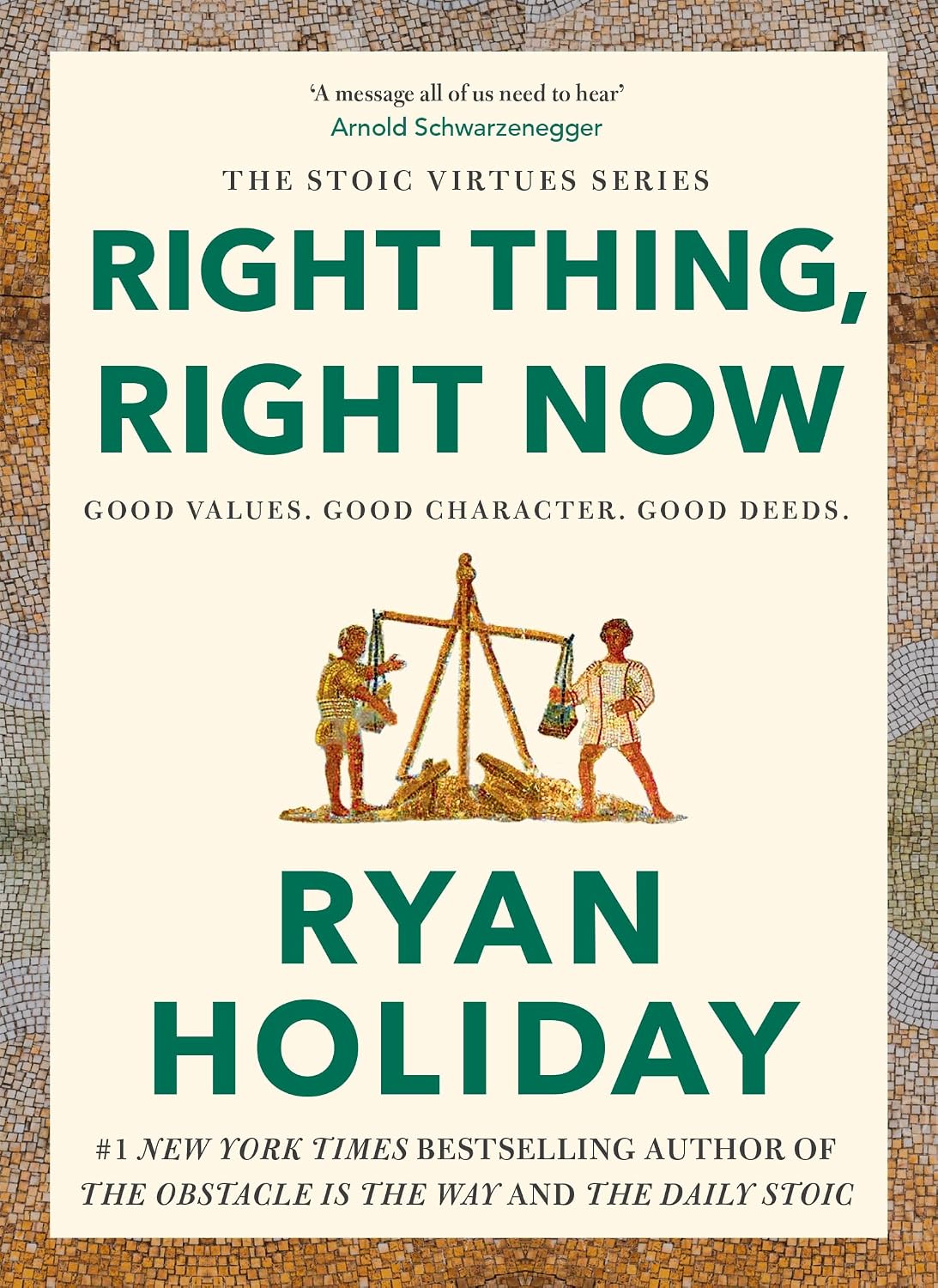 Right Thing. Right Now: Justice in an Unjust World