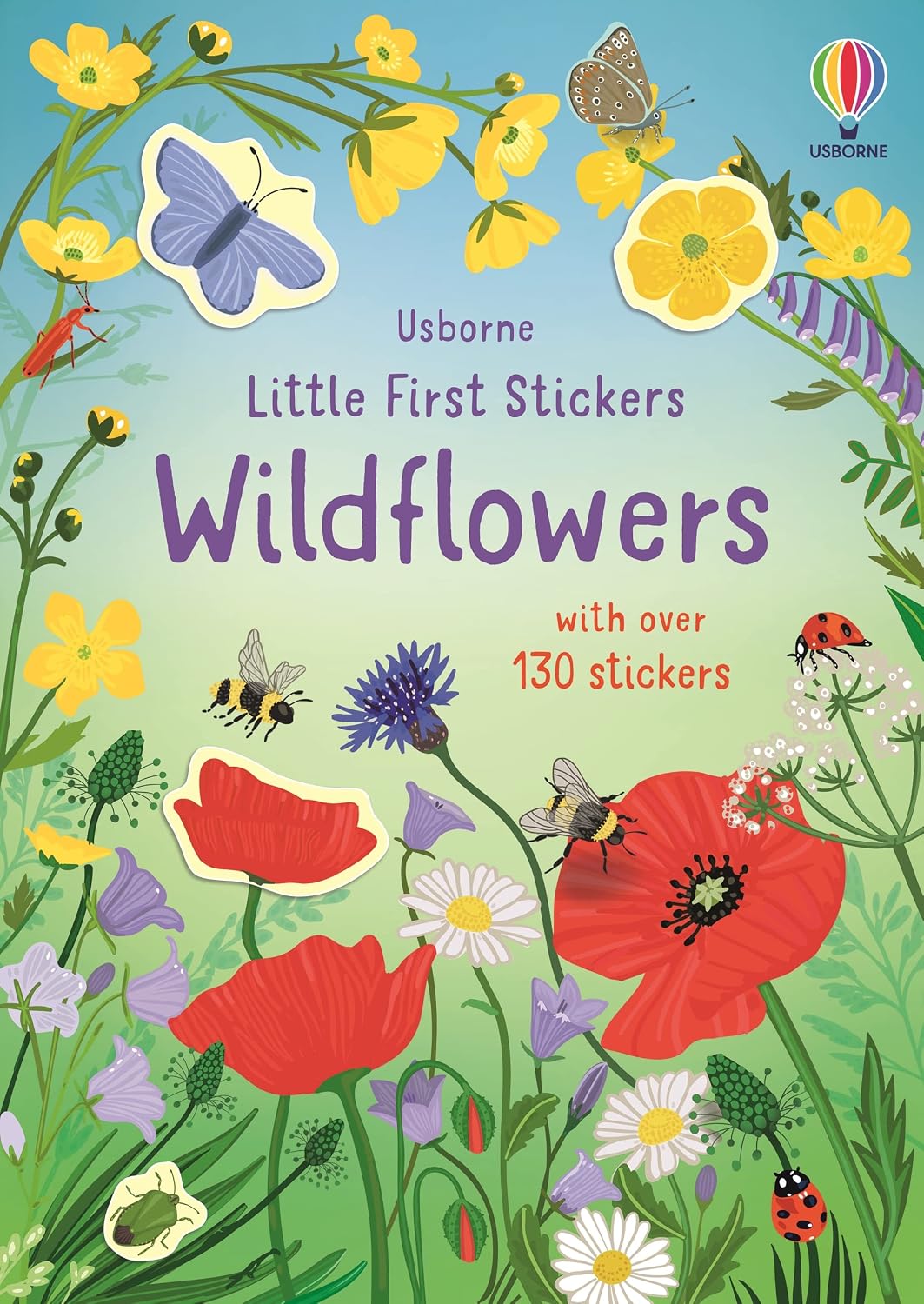HEALTH MANAGEMENT Little First Stickers Book Wildflowers, 1 EA