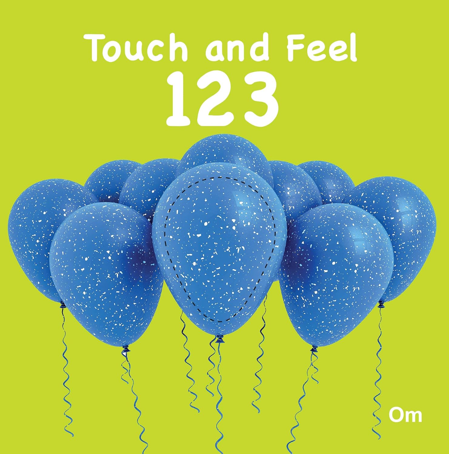 123 Touch and Feel Board Book for Children