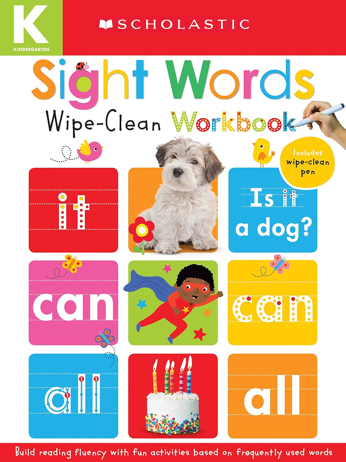 Wipe-Clean Workbooks: Sight Words