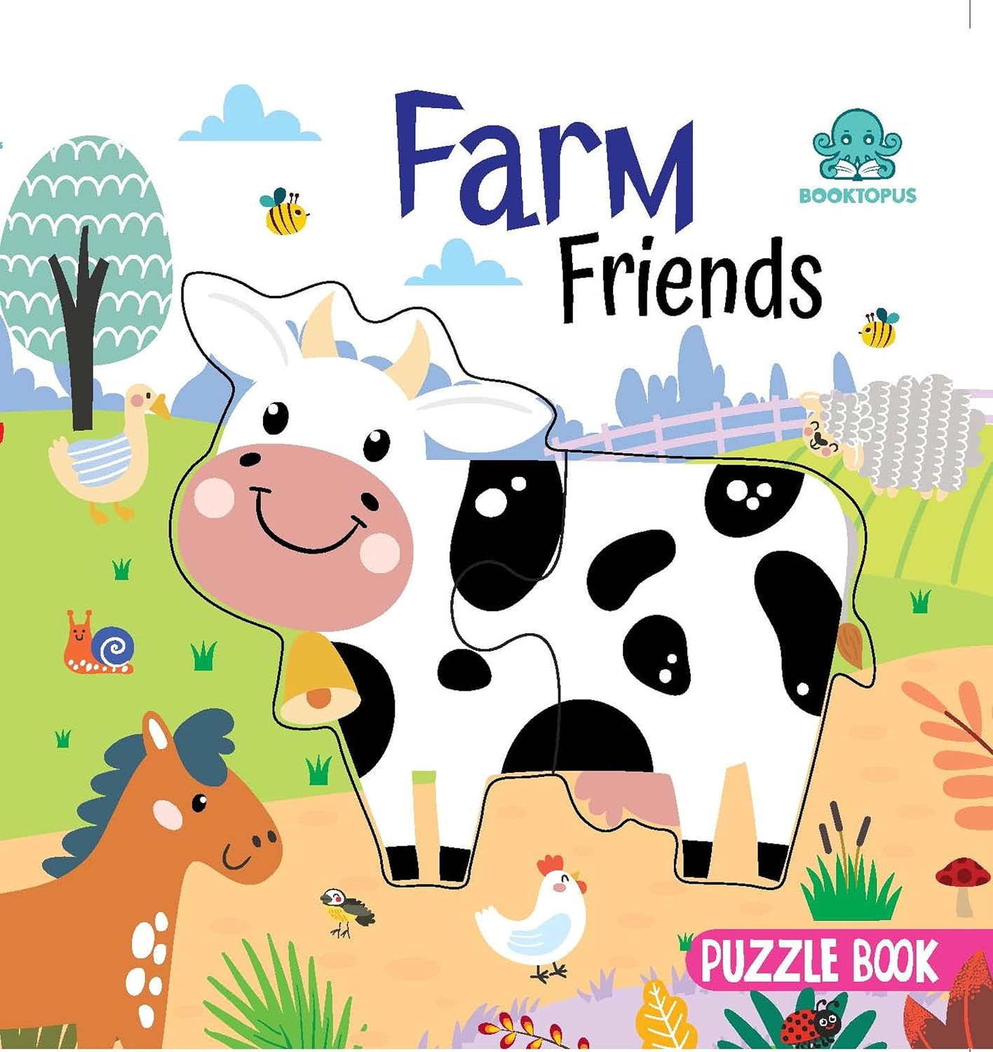 Farm Friends Puzzle Board Book
