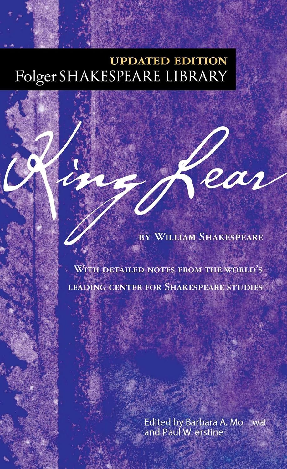King Lear (New Folger Library Shakespeare)