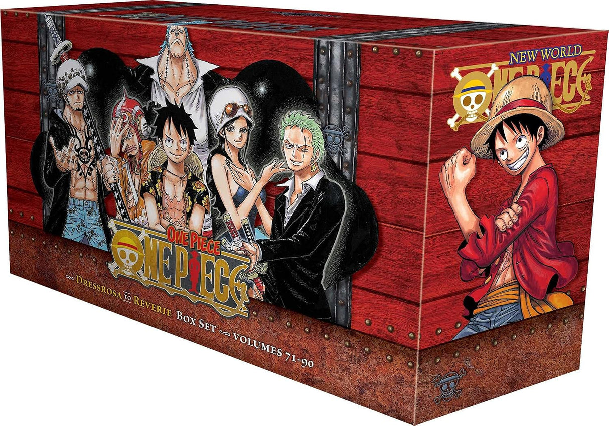 One Piece Box Set 4: Dressrosa to Reverie Vol 71-90