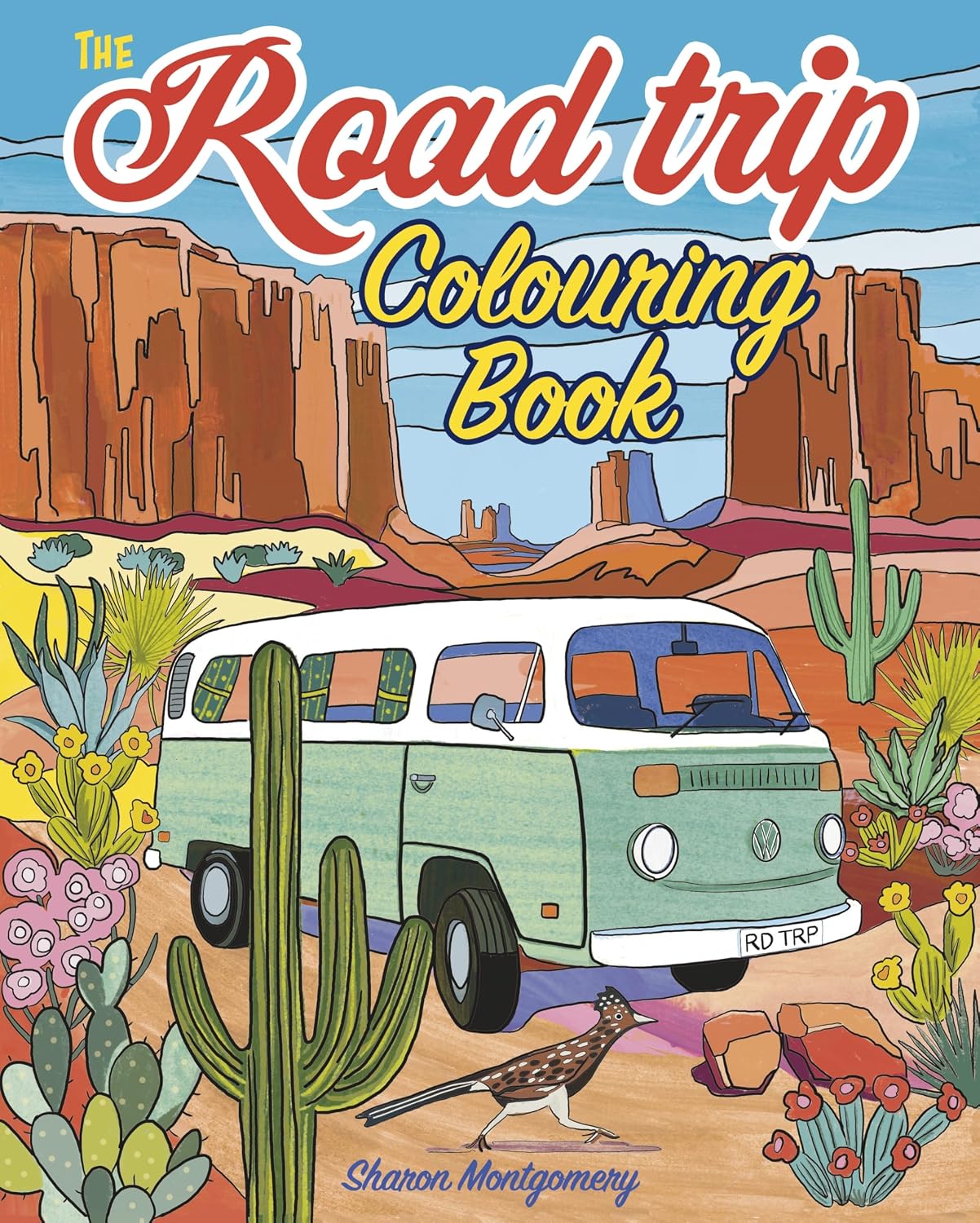 The Road Trip Colouring Book