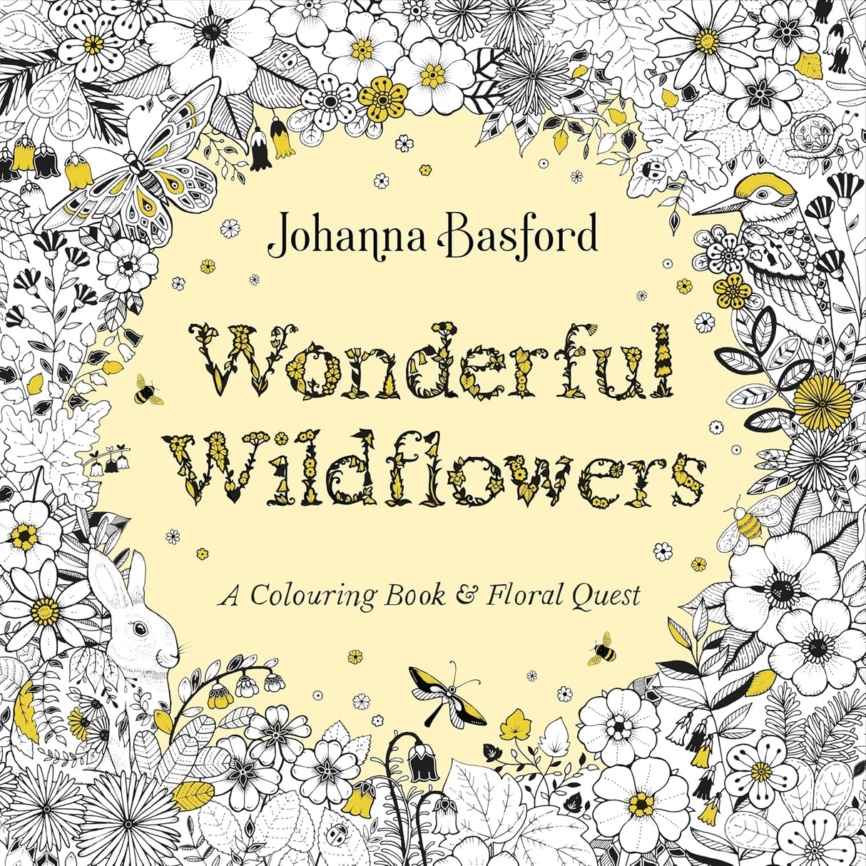 Wonderful Wildflowers: A Colouring Book and Floral Quest