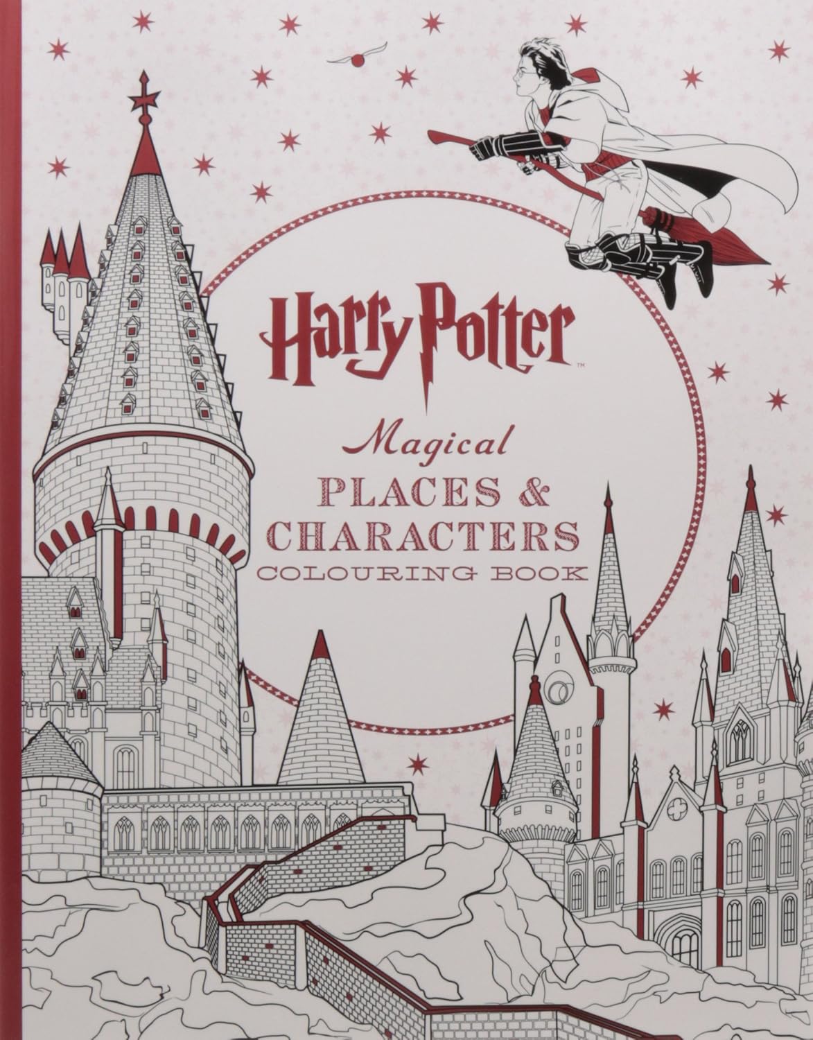 Harry Potter: Magical Places & Characters Coloring Book