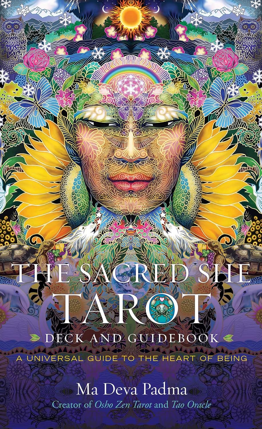 Sacred She Tarot Deck and Guidebook: A Universal Guide to the Heart of Being