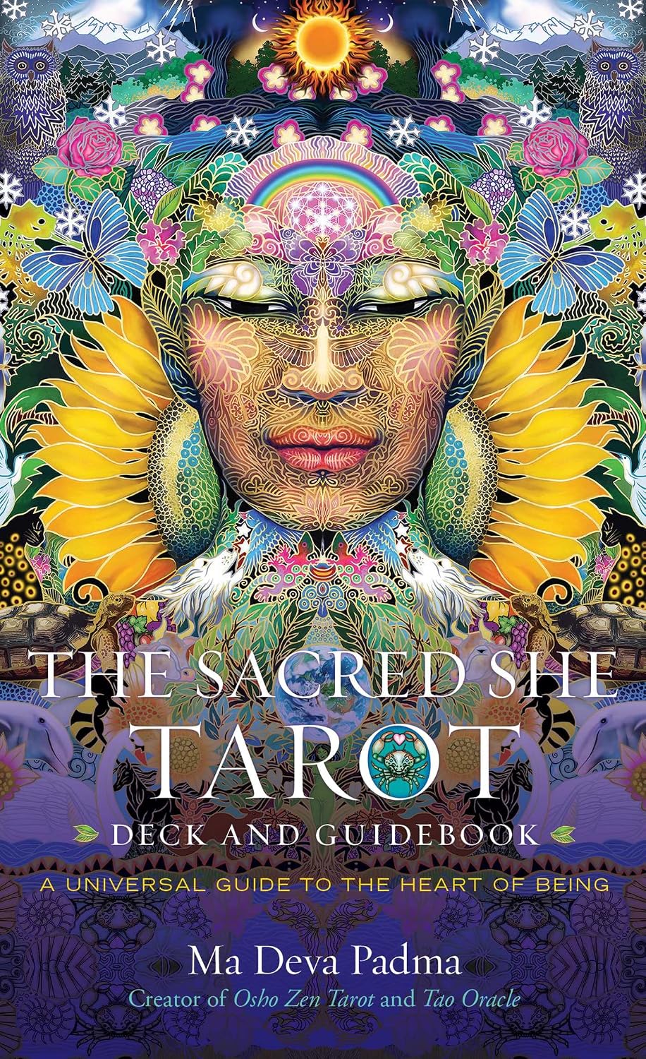 Sacred She Tarot Deck and Guidebook: A Universal Guide to the Heart of Being